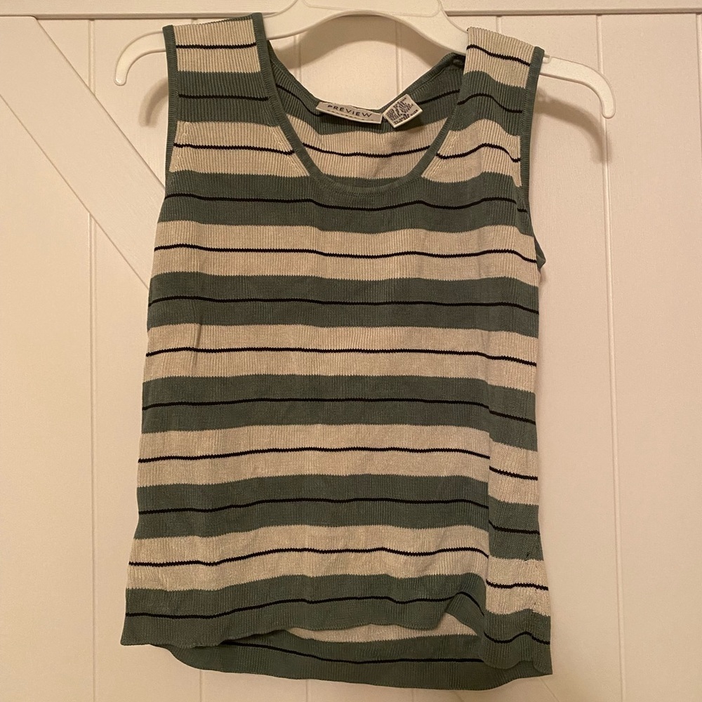 Super Cute Thin and Ribbed Sweater Vest